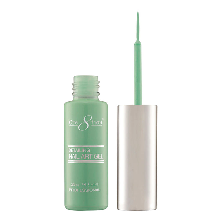 Cre8tion Detailing Nail Art Gel 0.33 oz - 08 Teal 0916-1243