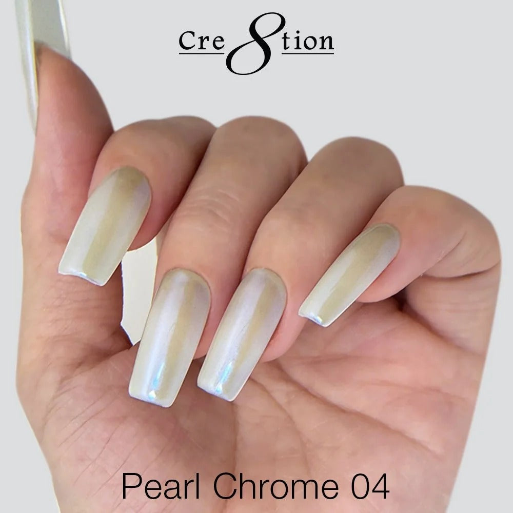 Cre8tion Nail Art Effect Pearl Chrome 1g #4 1101-1302