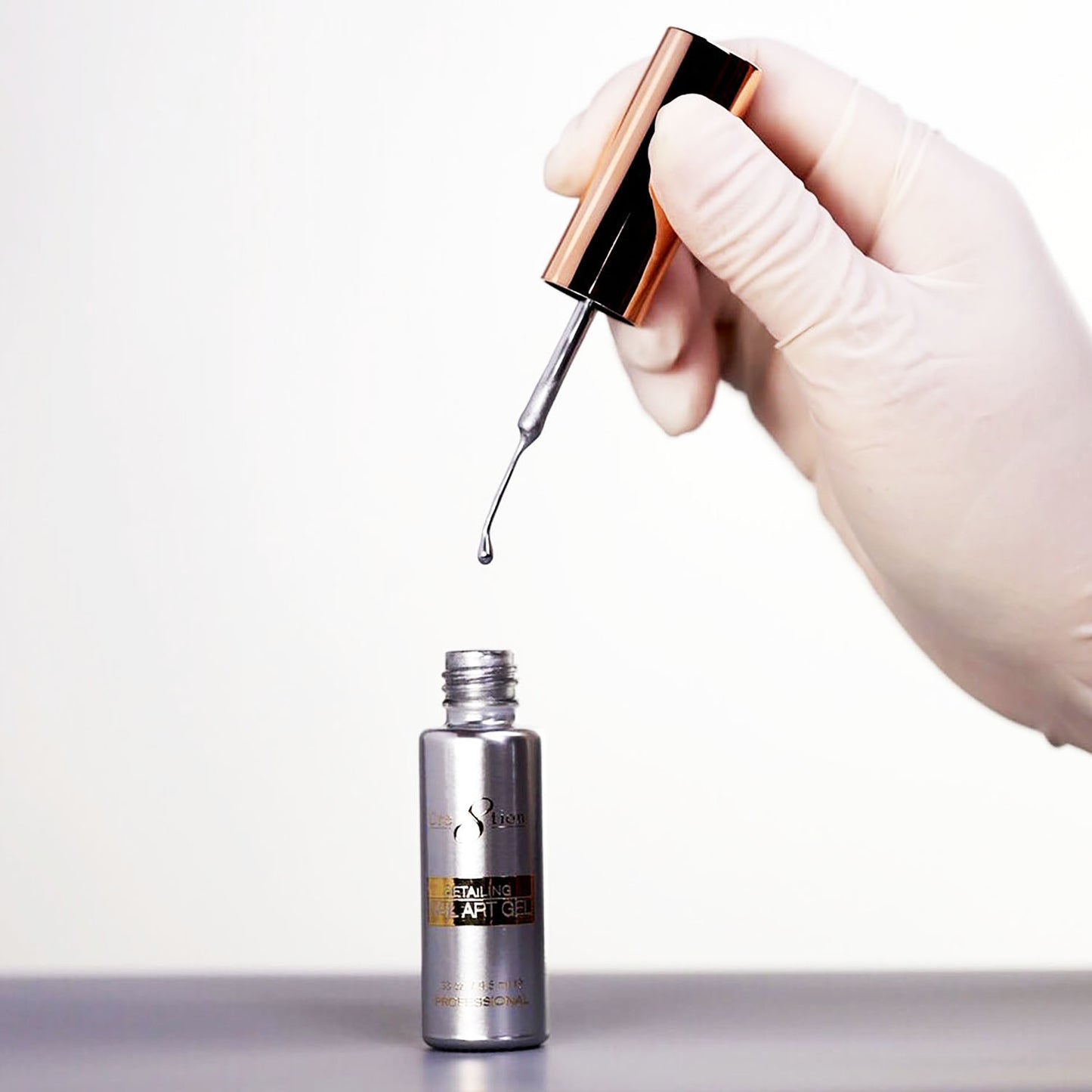 Cre8tion Detailing Gel Silver Mirror Chrome 0.33 oz 08317