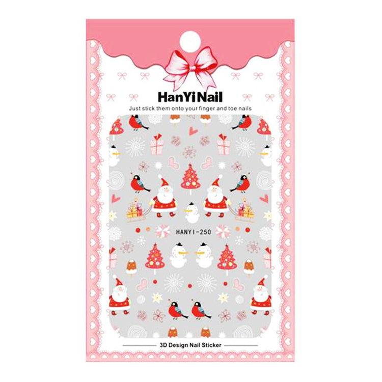 Cre8tion Nail Art Sticker Christmas H02 1101-1100