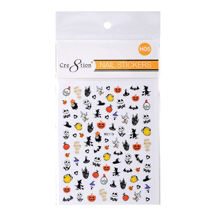 Cre8tion Nail Art Sticker Halloween H05 1101-1146