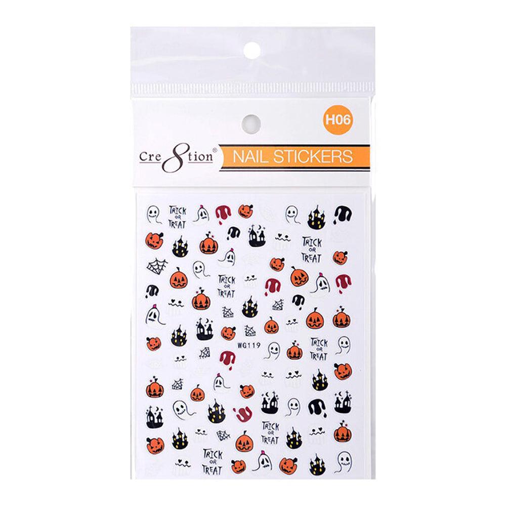 Cre8tion Nail Art Sticker Halloween H06 1101-1151