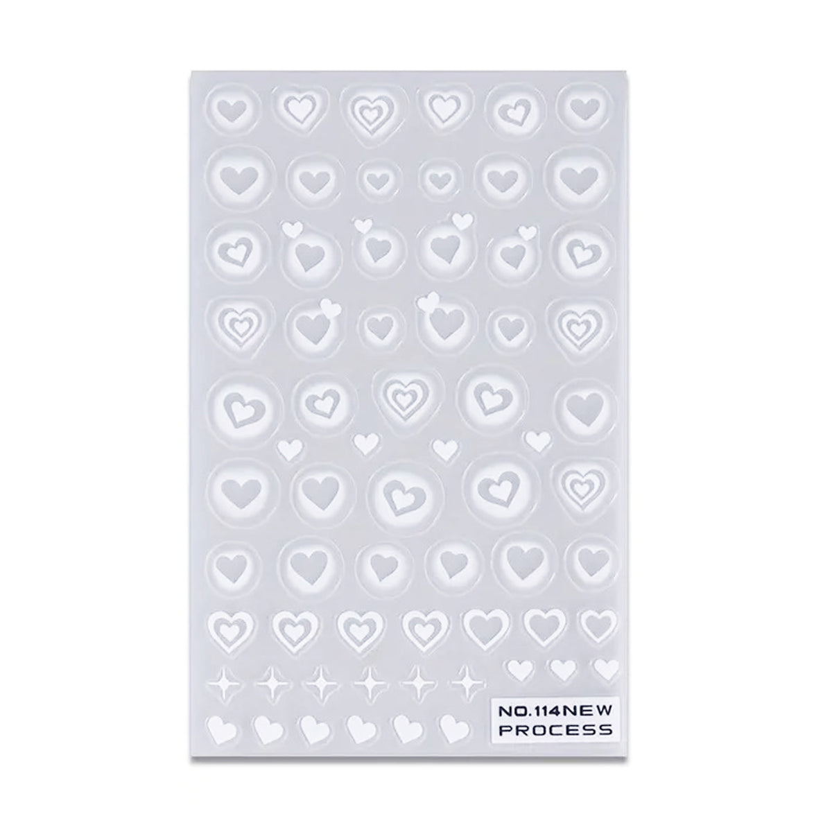 3D Nail Art Stickers Airbrush Gradient Effect 11420