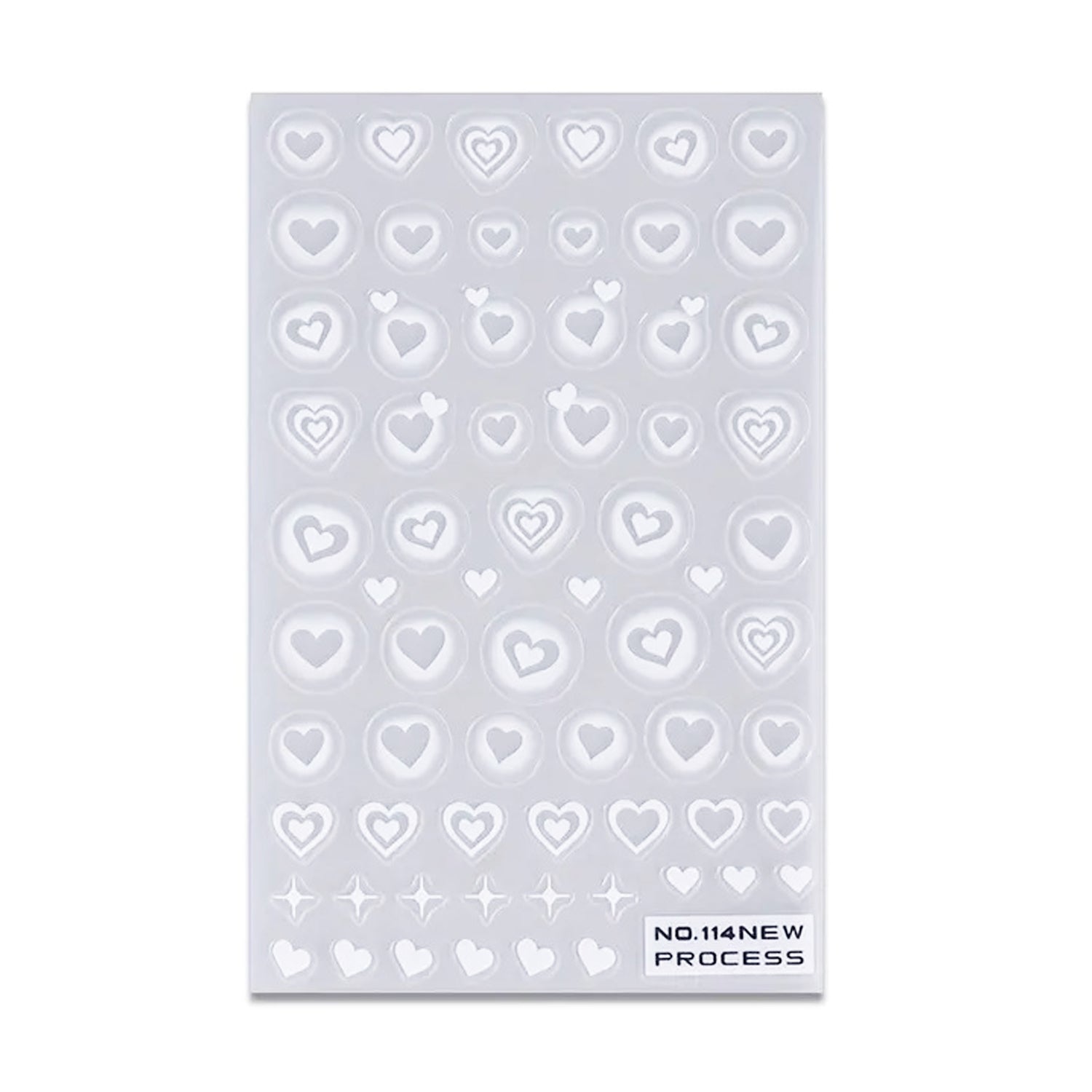 3D Nail Art Stickers Airbrush Gradient Effect 11420