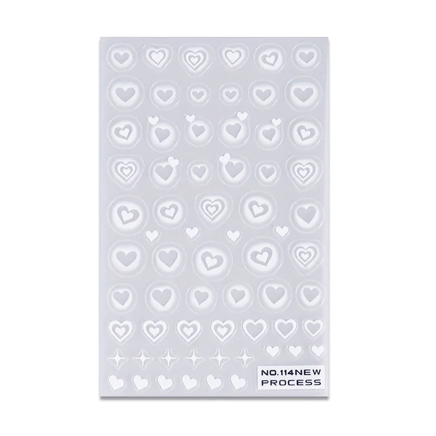 3D Nail Art Stickers Airbrush Gradient Effect 11420