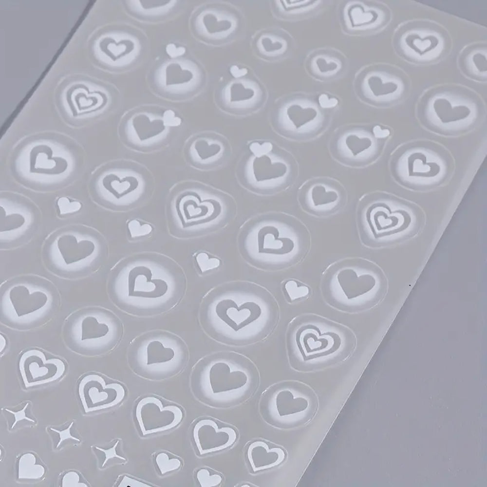3D Nail Art Stickers Airbrush Gradient Effect 11420