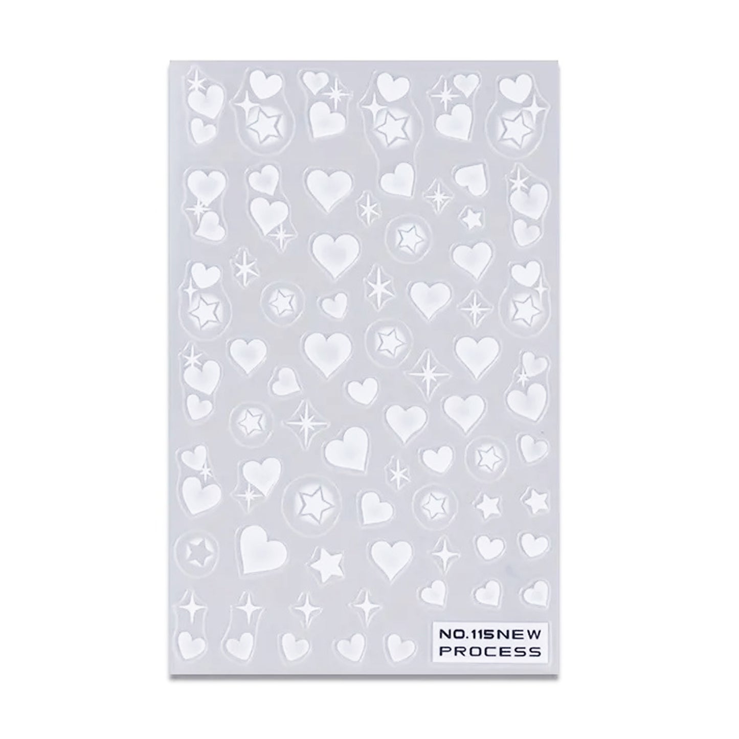 3D Nail Art Stickers Airbrush Gradient Effect 11520