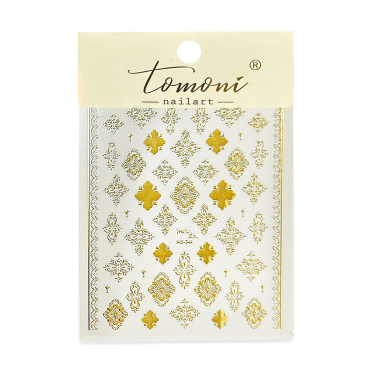 3D Nail Art Stickers Decals 26620