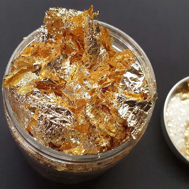 Paper Foil Flake 3g Gold 45138