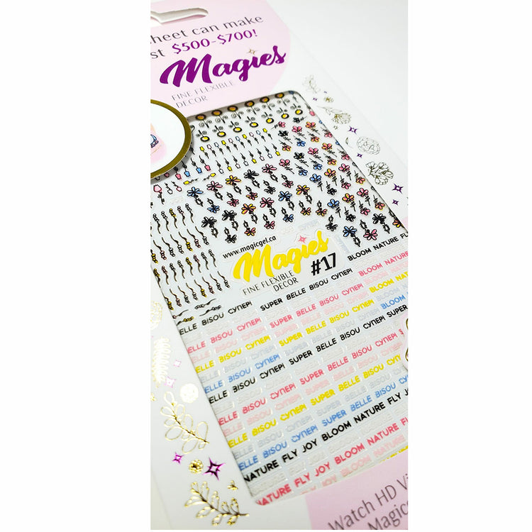 Magic Gel Nail Decor Magies #17 47084