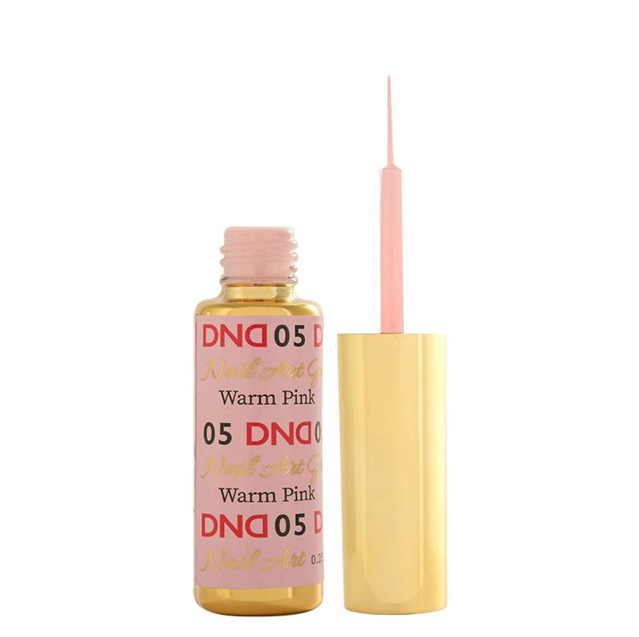 DND Nail Art Gel 0.25 fl oz/9 ml - Warm Pink DND05
