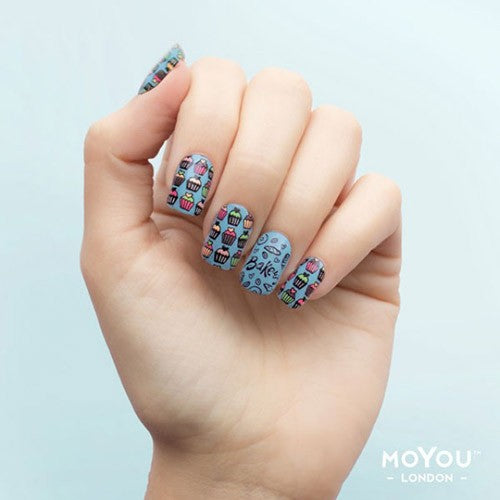 MoYou Nail Art Plate Collection Cookbook 07 #MPCOO07