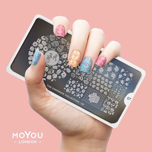MoYou Nail Art Plate Collection Cookbook 07 #MPCOO07