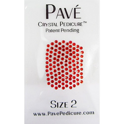 Bộ Pave Crystal Pedicure Mini Kit, 8 món - Sun