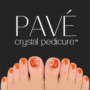 Bộ Pave Crystal Pedicure Mini Kit, 8 món - Sun