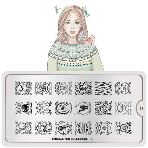 MoYou Nail Art Plate Collection Enchanted 11 #MPENC11