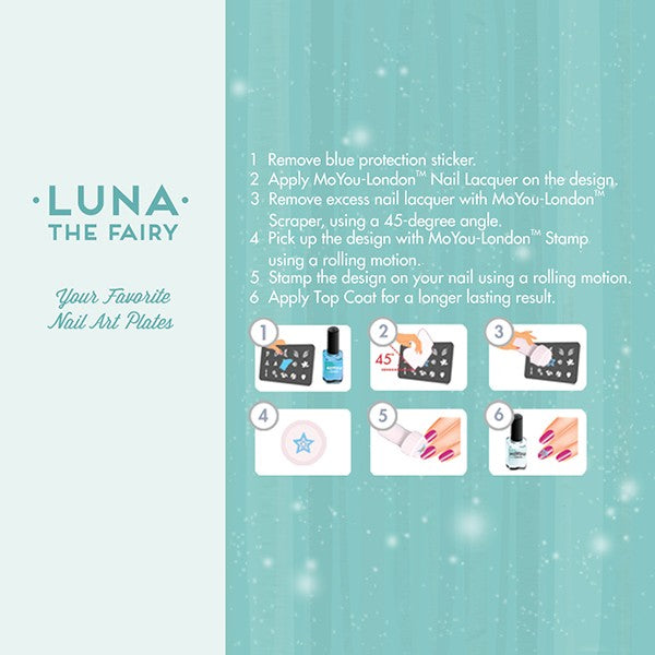 MoYou Nail Art Plate Collection Fairy Tale 05 #MPFAI05