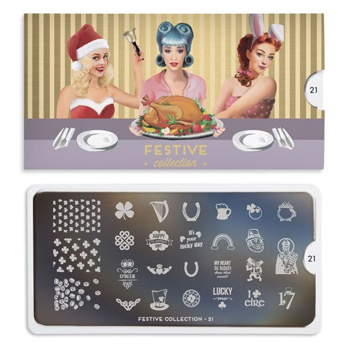 MoYou Nail Art Plate Collection Festive 21 #MPFES21