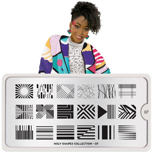 MoYou Nail Art Plate Collection Holy shapes 07 #MPHOL07