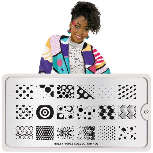 MoYou Nail Art Plate Collection Holy shapes 09 #MPHOL09