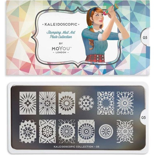 MoYou Nail Art Plate Collection Kaleidoscope 05 #MPKAL05