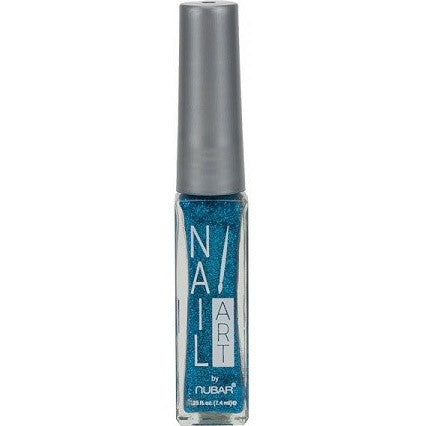 Nubar Nail Art Strippers Ocean Glitter A182