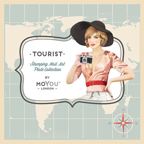 MoYou Nail Art Plate Collection Tourist 21 #MPTOU21
