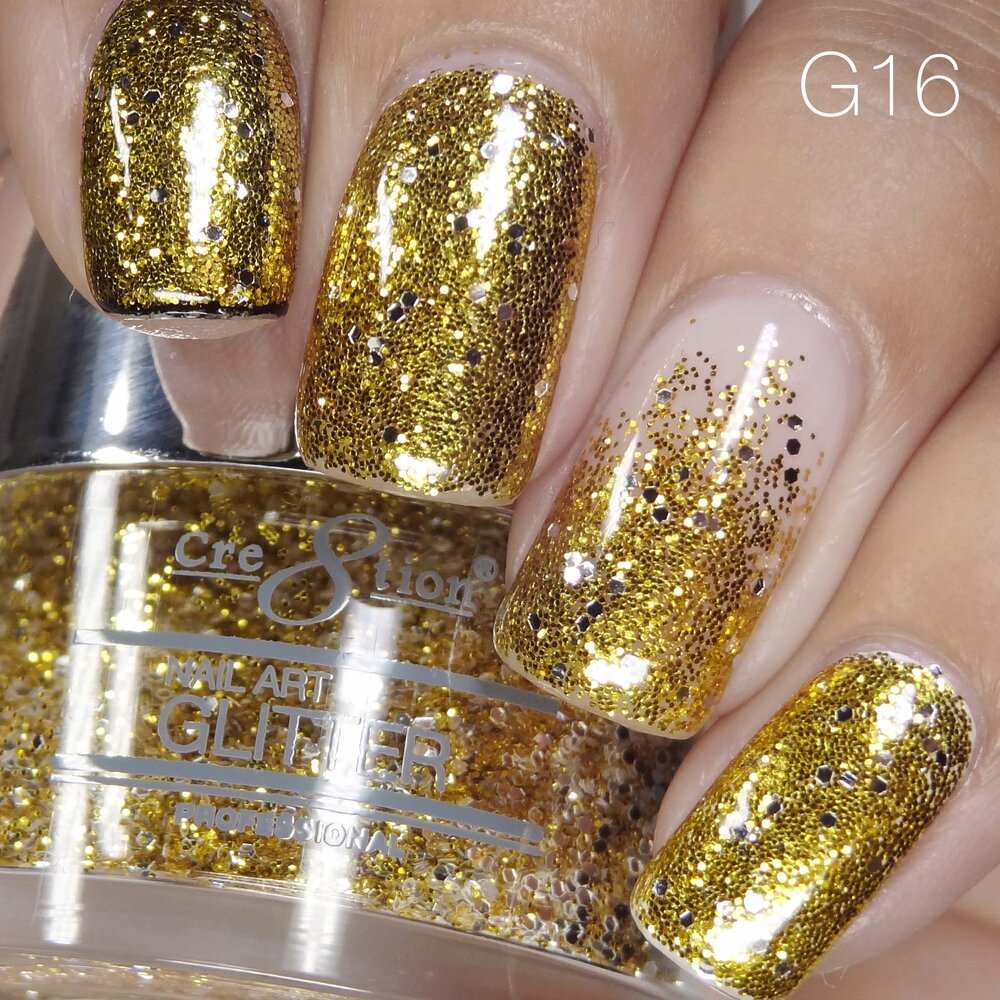 Cre8tion Nail Art Glitter 1 fl oz/30g Glitter 16 #1101-0507