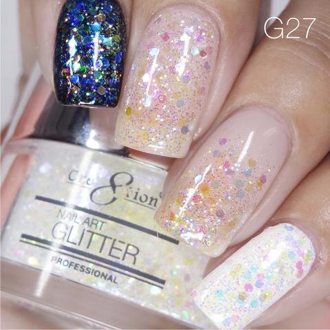 Cre8tion Nail Art Paillettes 1 fl oz/30g Paillettes 27 #1101-0518