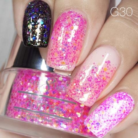 Cre8tion Nail Art Glitter 1 fl oz/30g Glitter 30 #1101-0521