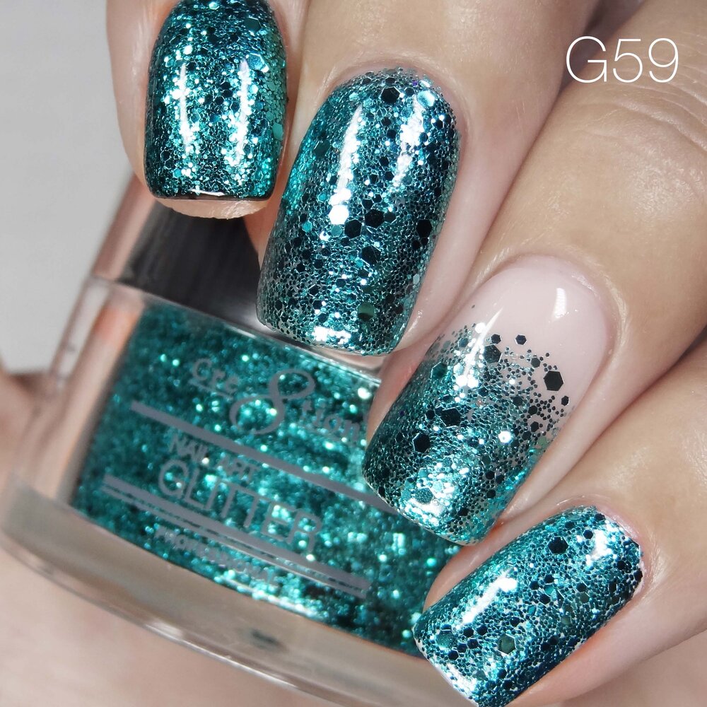 Cre8tion Nail Art Glitter 1 fl oz/30g Glitter 59 #1101-0550