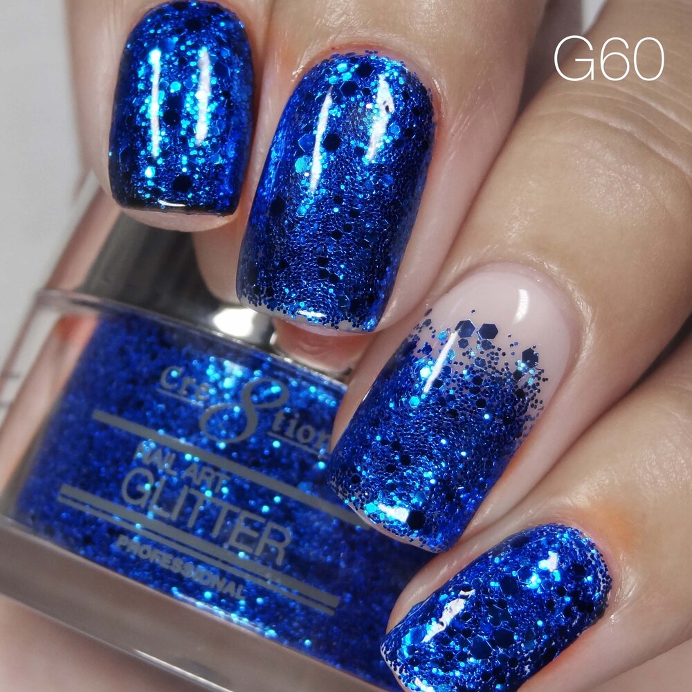 Cre8tion Nail Art Glitter 1 fl oz/30g Glitter 60 #1101-0551
