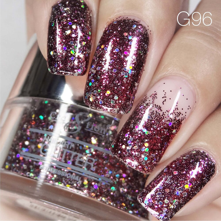 Cre8tion Nail Art Glitter 1 fl oz/30g Glitter 96 #1101-0587