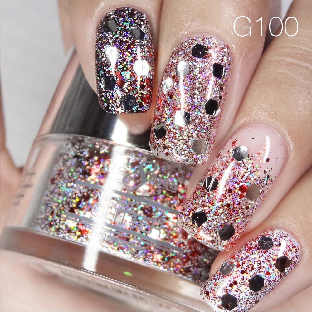 Cre8tion Nail Art Glitter 1 fl oz/30g Glitter 100 #1101-0591