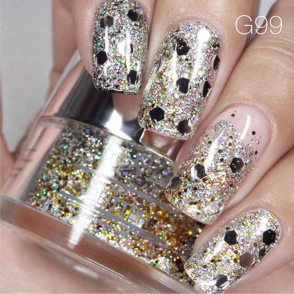 Cre8tion Nail Art Glitter 1 fl oz/30g Glitter 99 #1101-0590