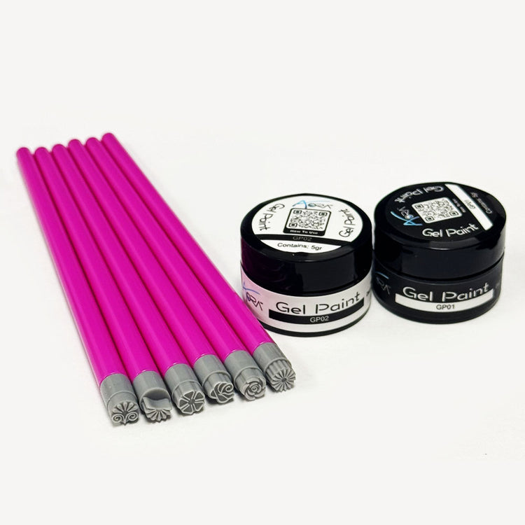 Aora Smart Art Tools + Black & White Gel Set 23976