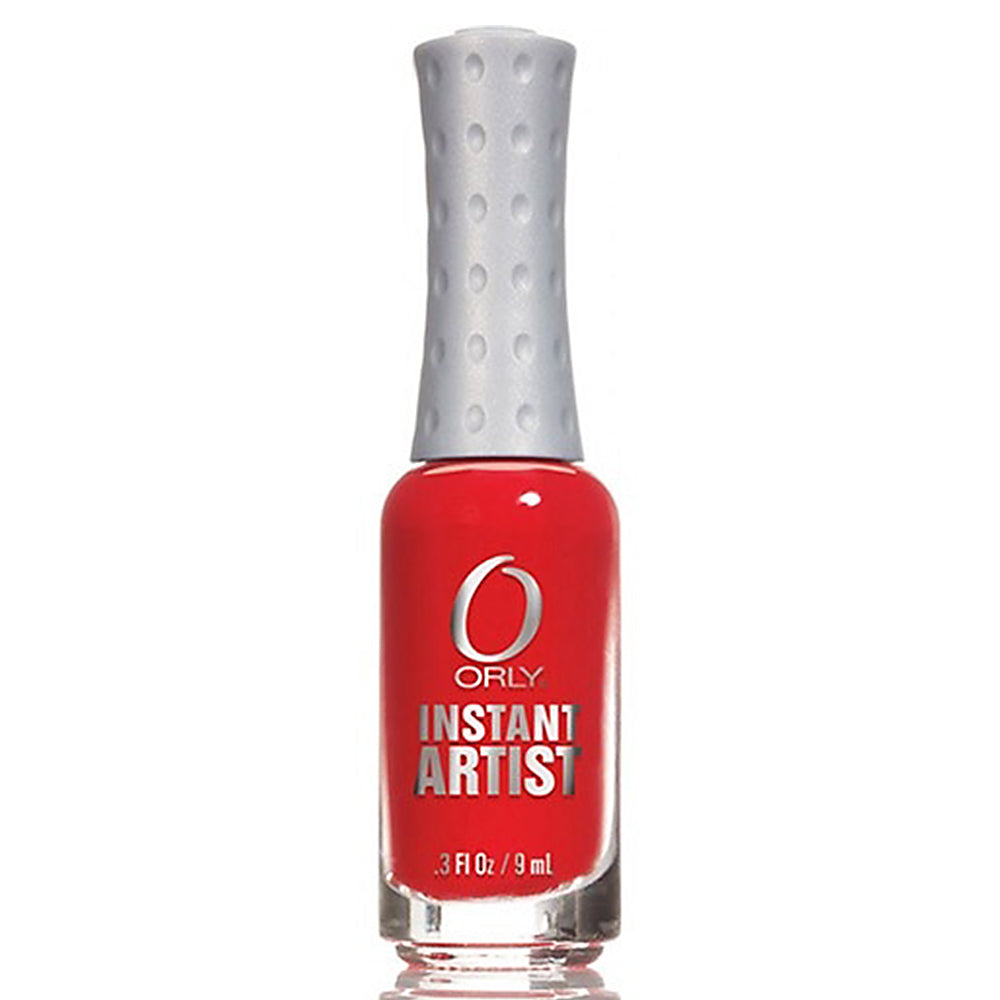 Orly Instant Artist Water-Based Paint Fiery Red 0.3 oz 27018