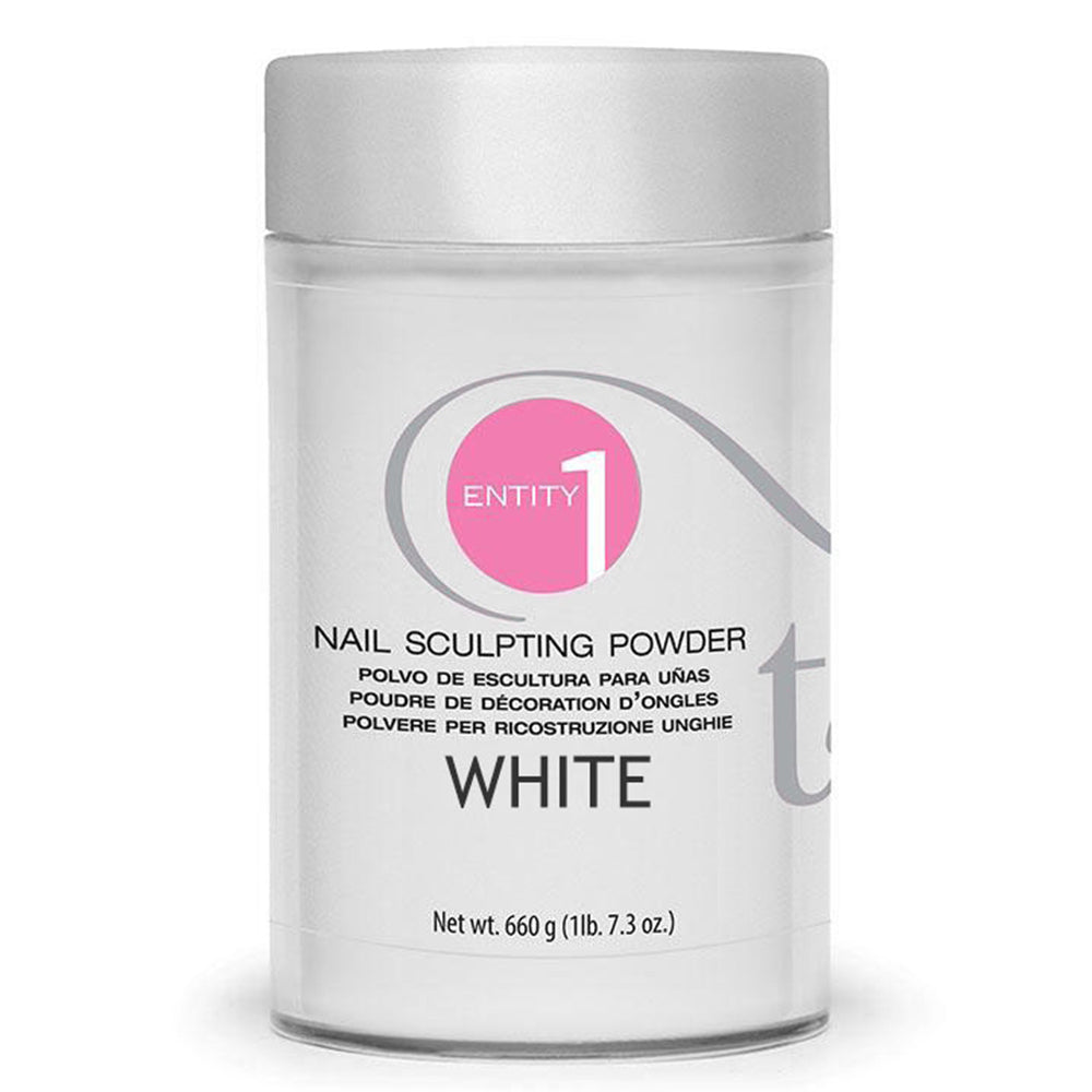 Bột đắp móng Entity1 23,3 oz/660g - Trắng 101133