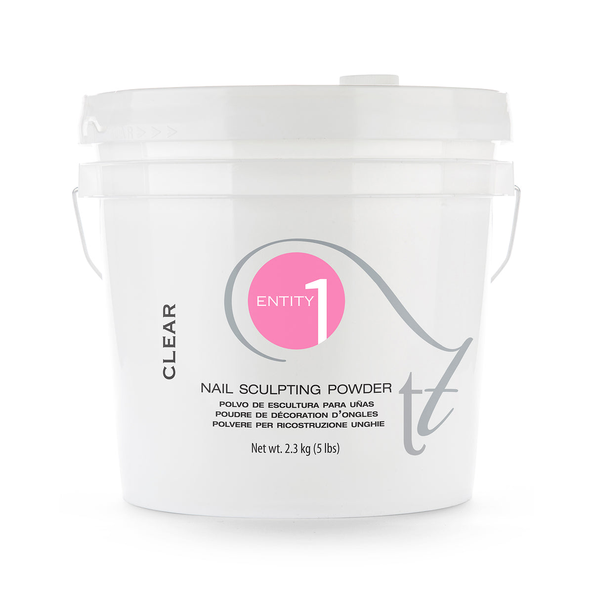 Entity1 Nail Sculpting Powder 2.3 kg/5 Lbs - Clear - 101794