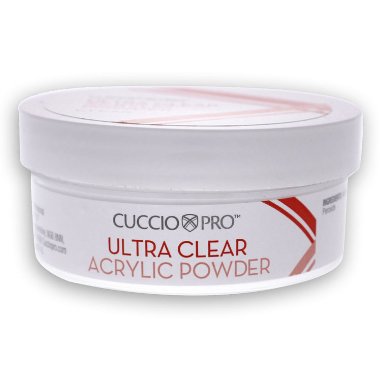 CuccioPRO Ultra Clear Acrylic Powder Clear 1.6 oz CP15026