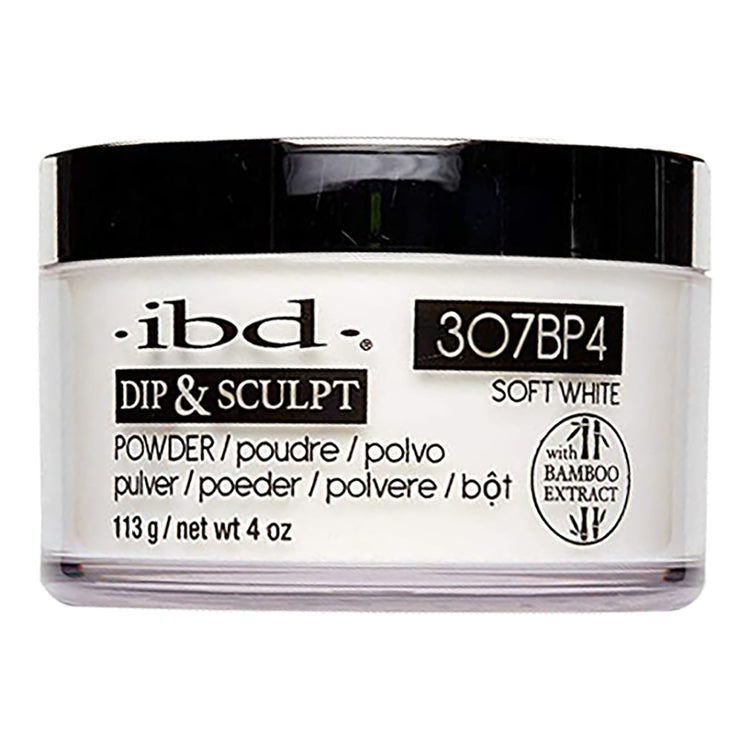 IBD Dip&Sculpt Powder 4 oz/113 g Soft White 307BP4