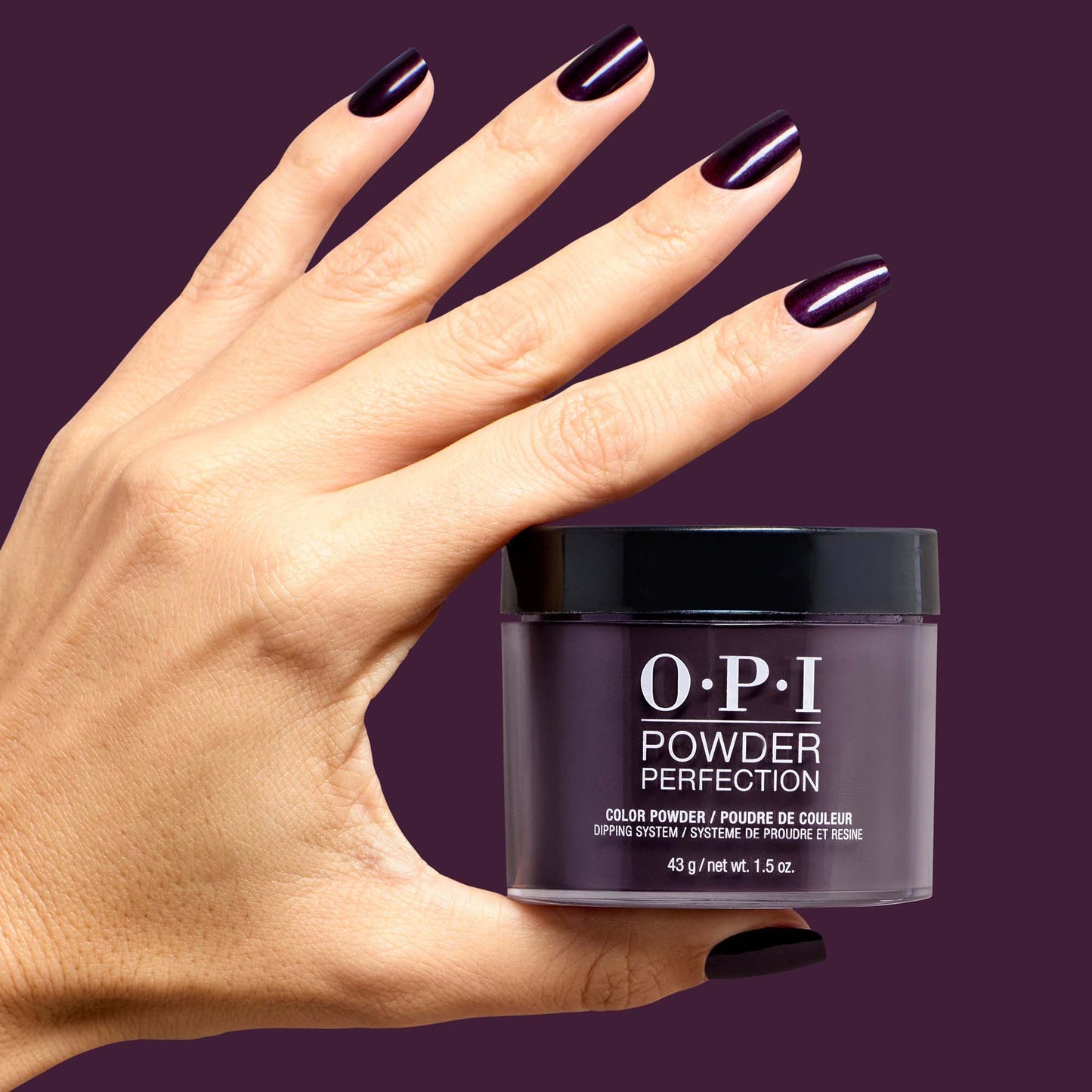 OPI Powder Perfection 1.5oz Lincoln Park at Midnight DPF046