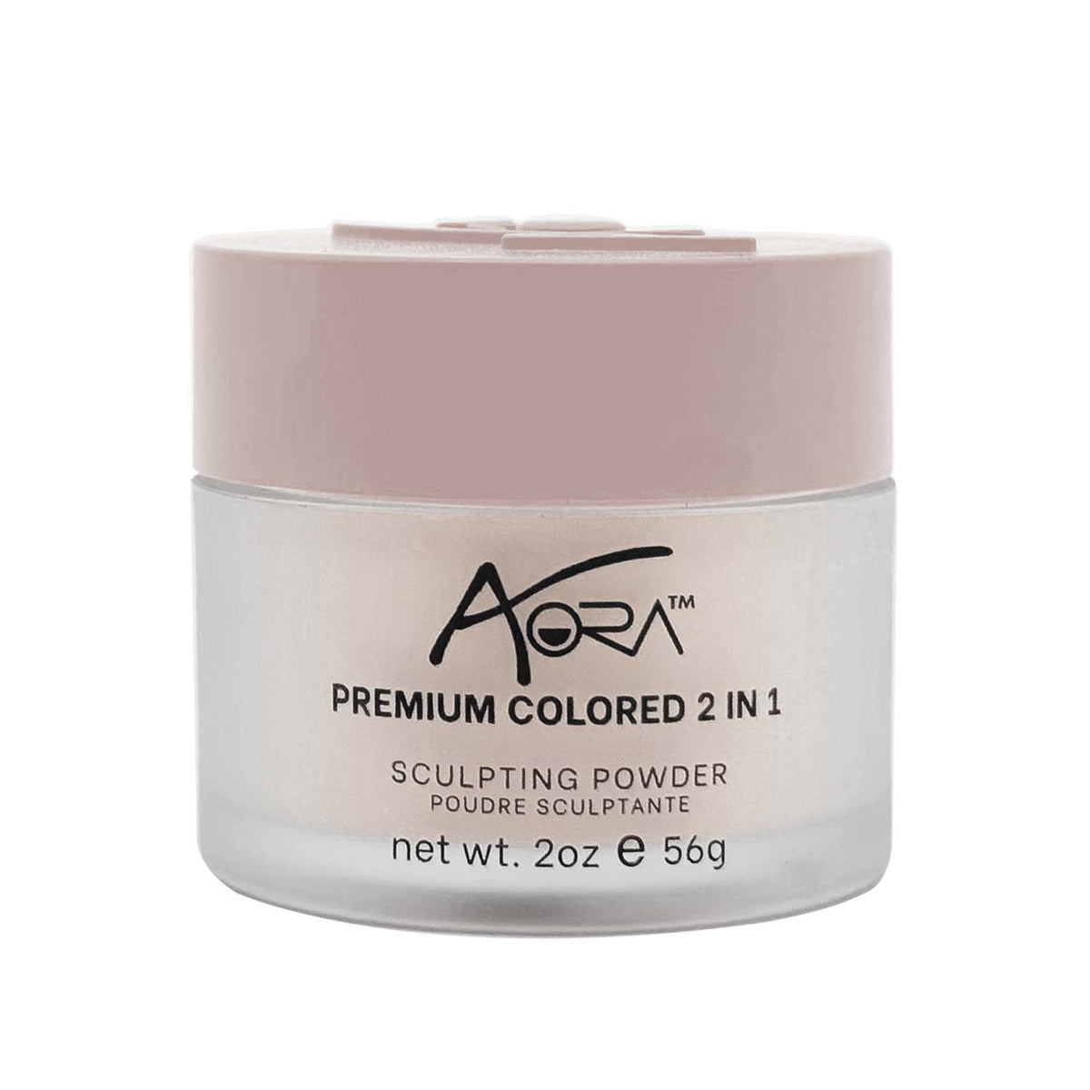 Poudre à tremper et à sculpter Aora Premium 2 oz Rosy Glow 48017