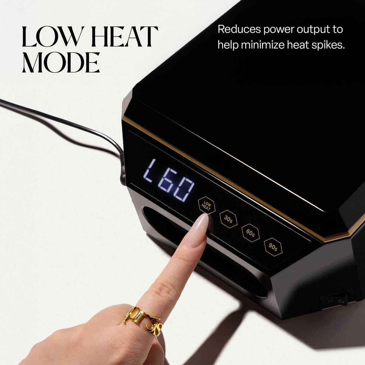 Apres Mini Nova LED lamp - BLACK  AP-6MINOVALED-BLK 46285