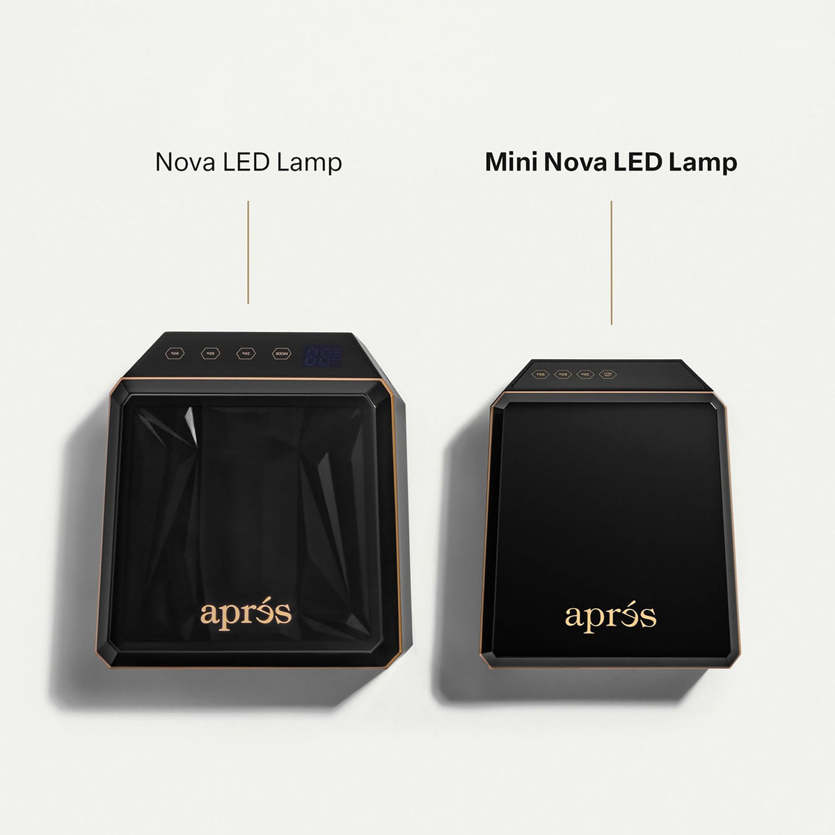 Apres Mini Nova LED lamp - BLACK  AP-6MINOVALED-BLK 46285