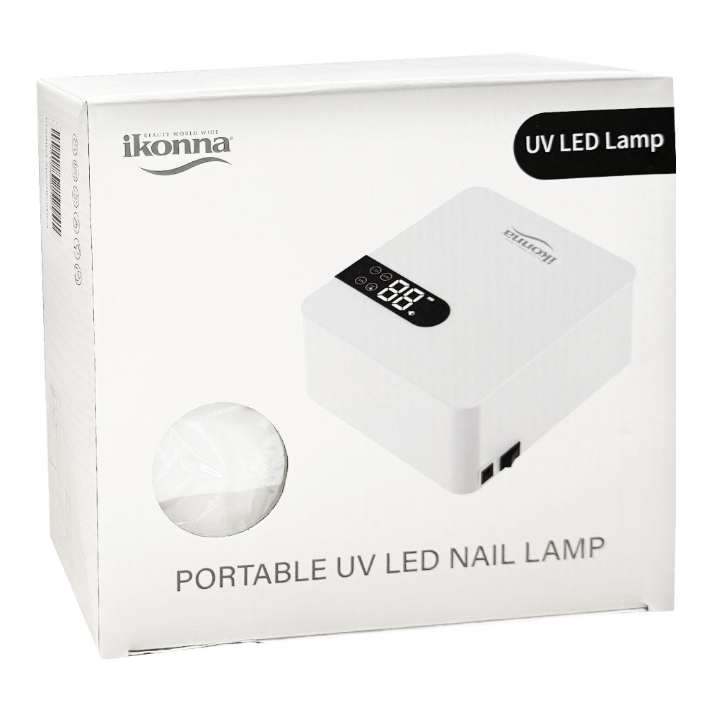 Ikonna Portable UV/LED Nail Lamp White LED-PRO-WH 91024
