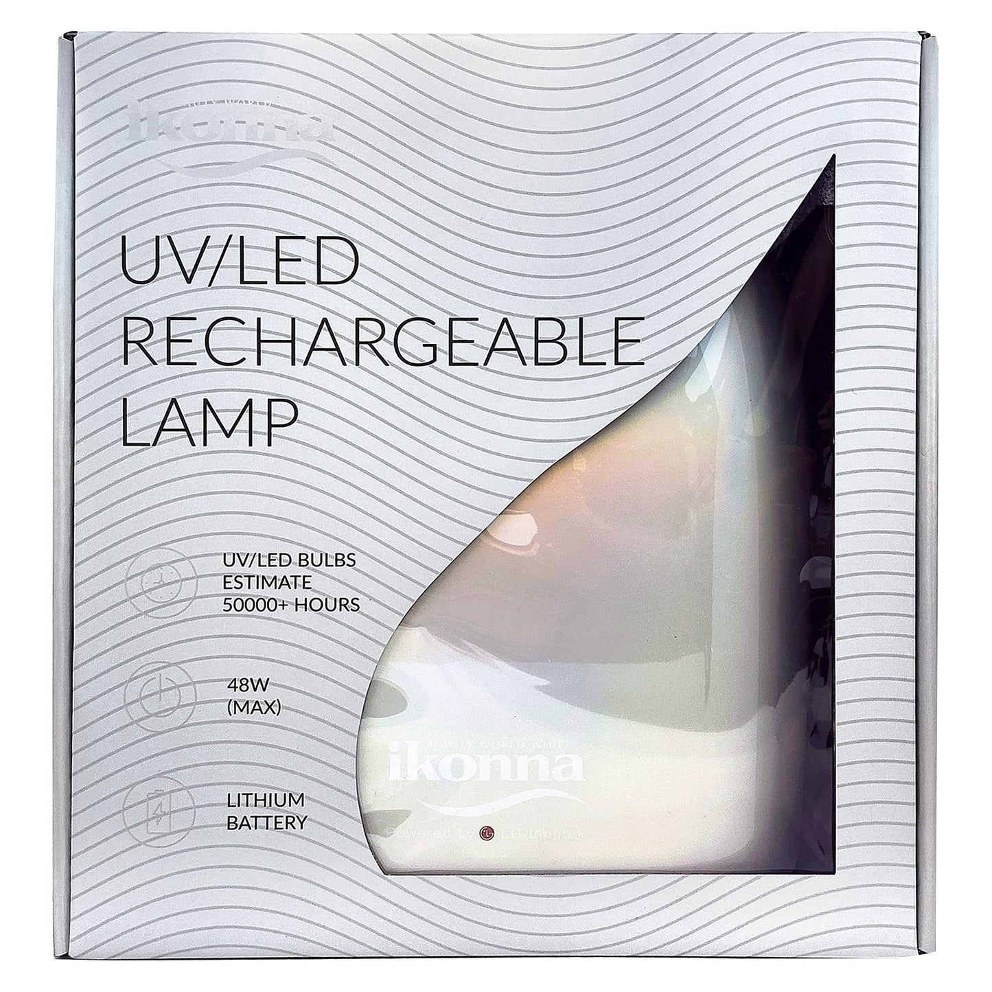 Ikonna Rechargeable UV/LED Lamp 48W Unicorn LED48RU