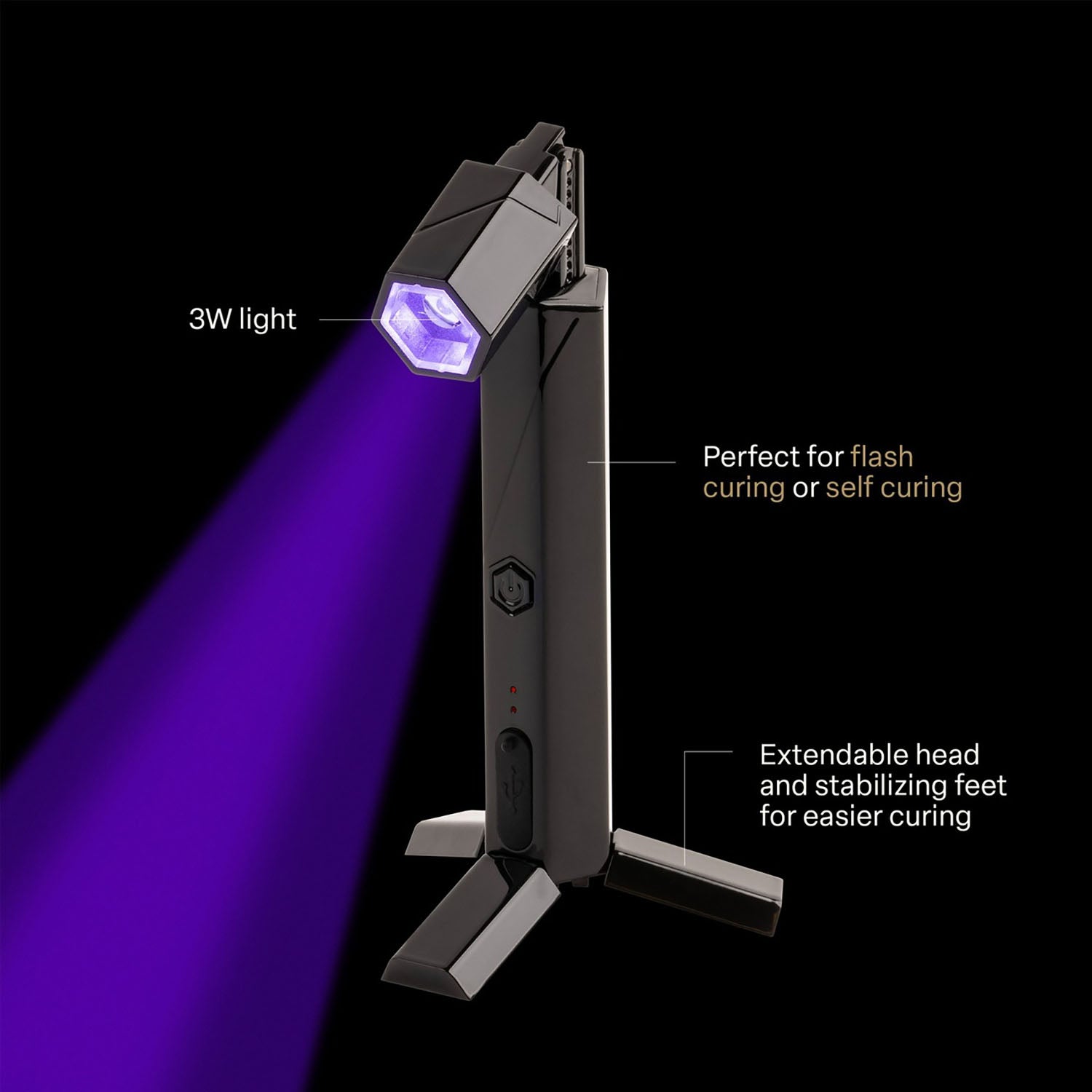 Apres Gel-X® Omni Light - Black AP-6OMBLK 44043
