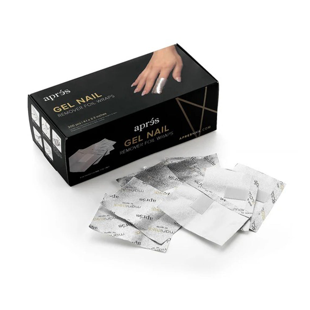 Apres Giấy Bạc Tẩy Gel Móng 200 Cái APFREM-200/86820