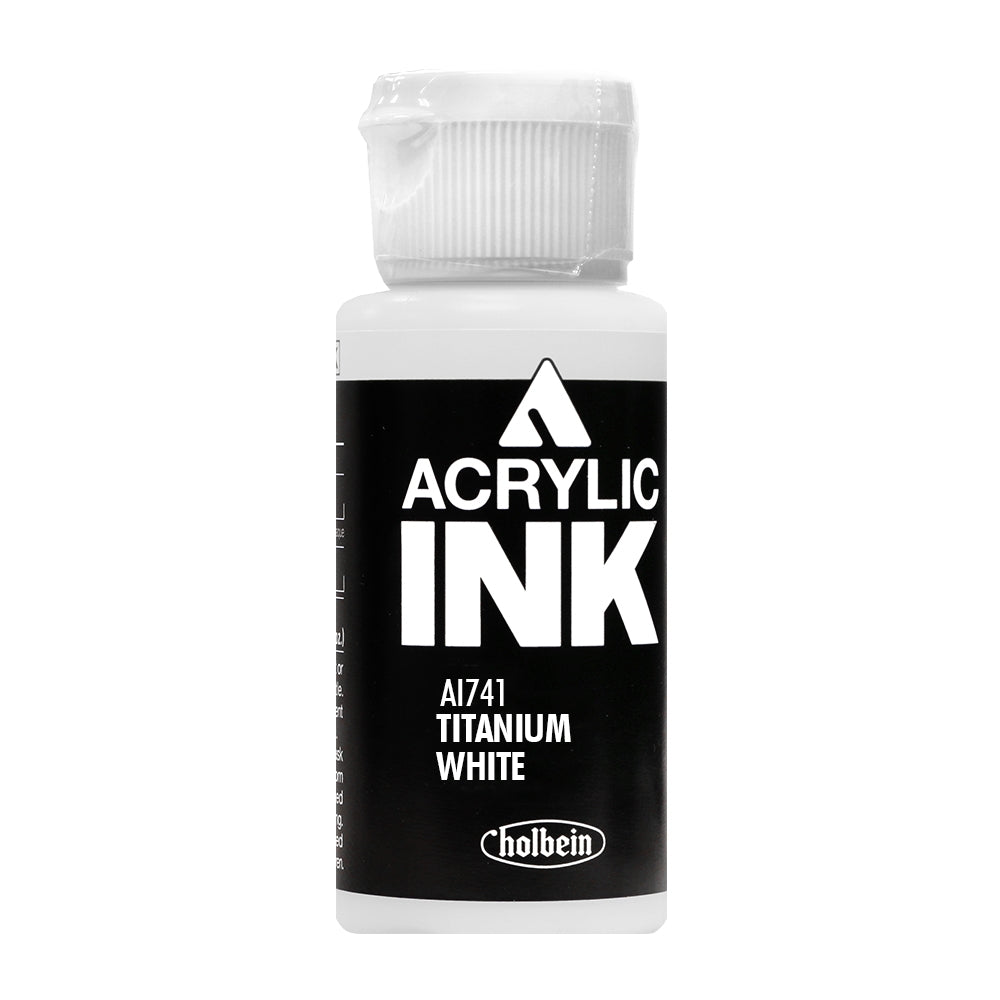Holbein Acrylic Ink Titanium White AI741A
